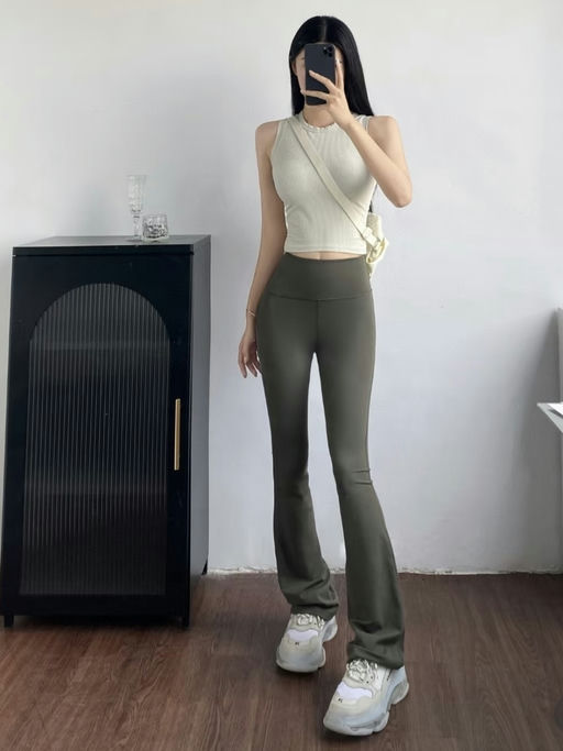 【穿上就是长腿精】Groove 军绿色，下折