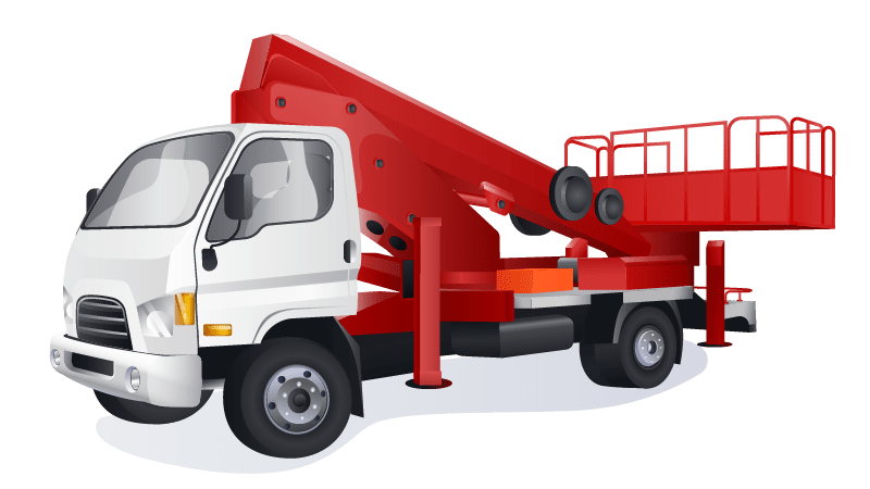 Автовышка АГП 32 метра Horyong 320А на базе Hyundai HD-78