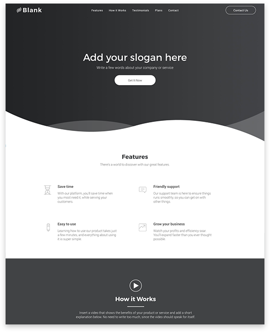 แบบเปล่า หน้าเดียว