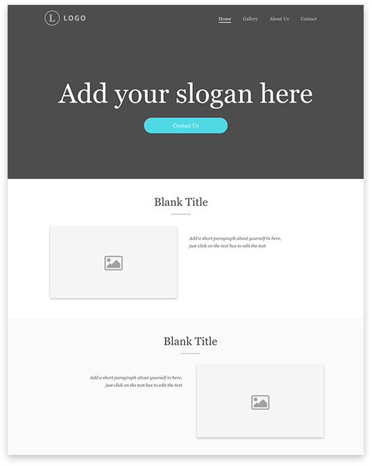 แบบเปล่าแสดงเนื้อหาเป็นบล็อค