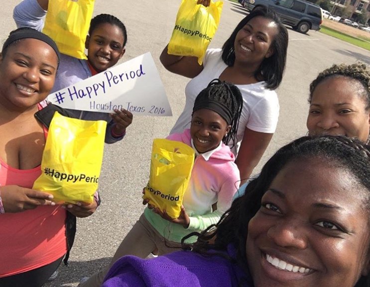 Texas Women have a #HappyPeriod