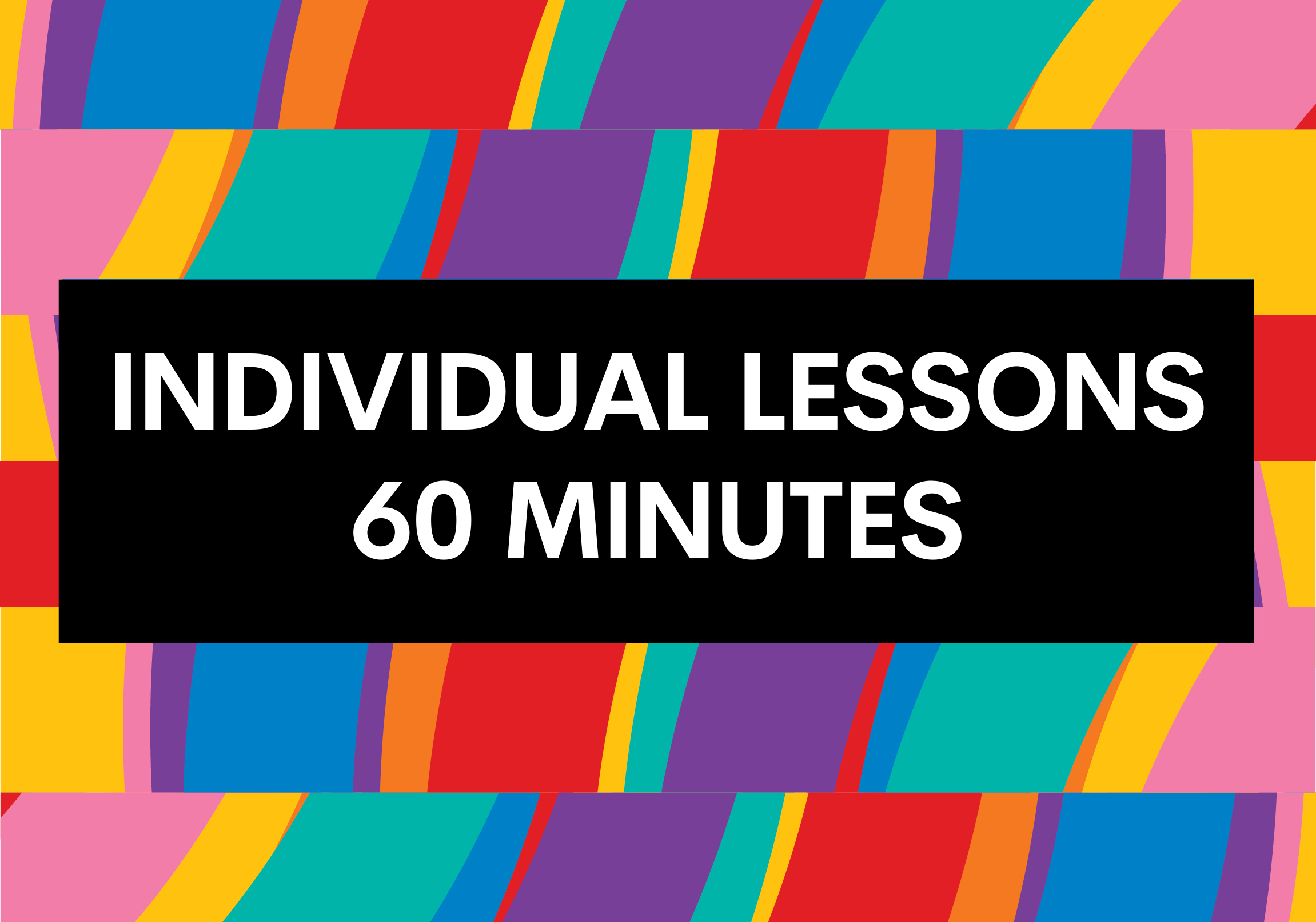 60 Minute Individual Instrument and Voice Lessons