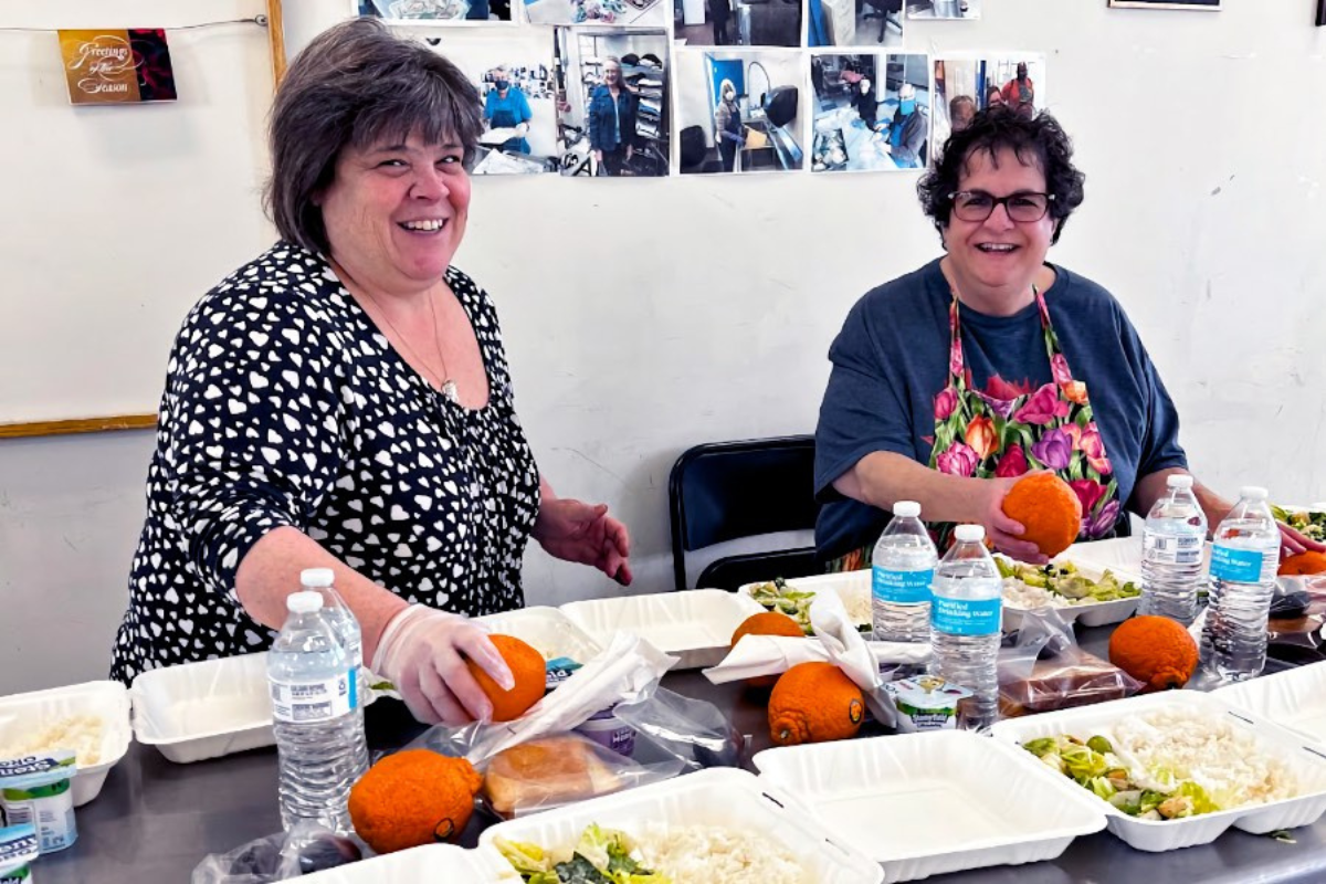 Soup Kitchen with Crew Chief Jackie Dupiche