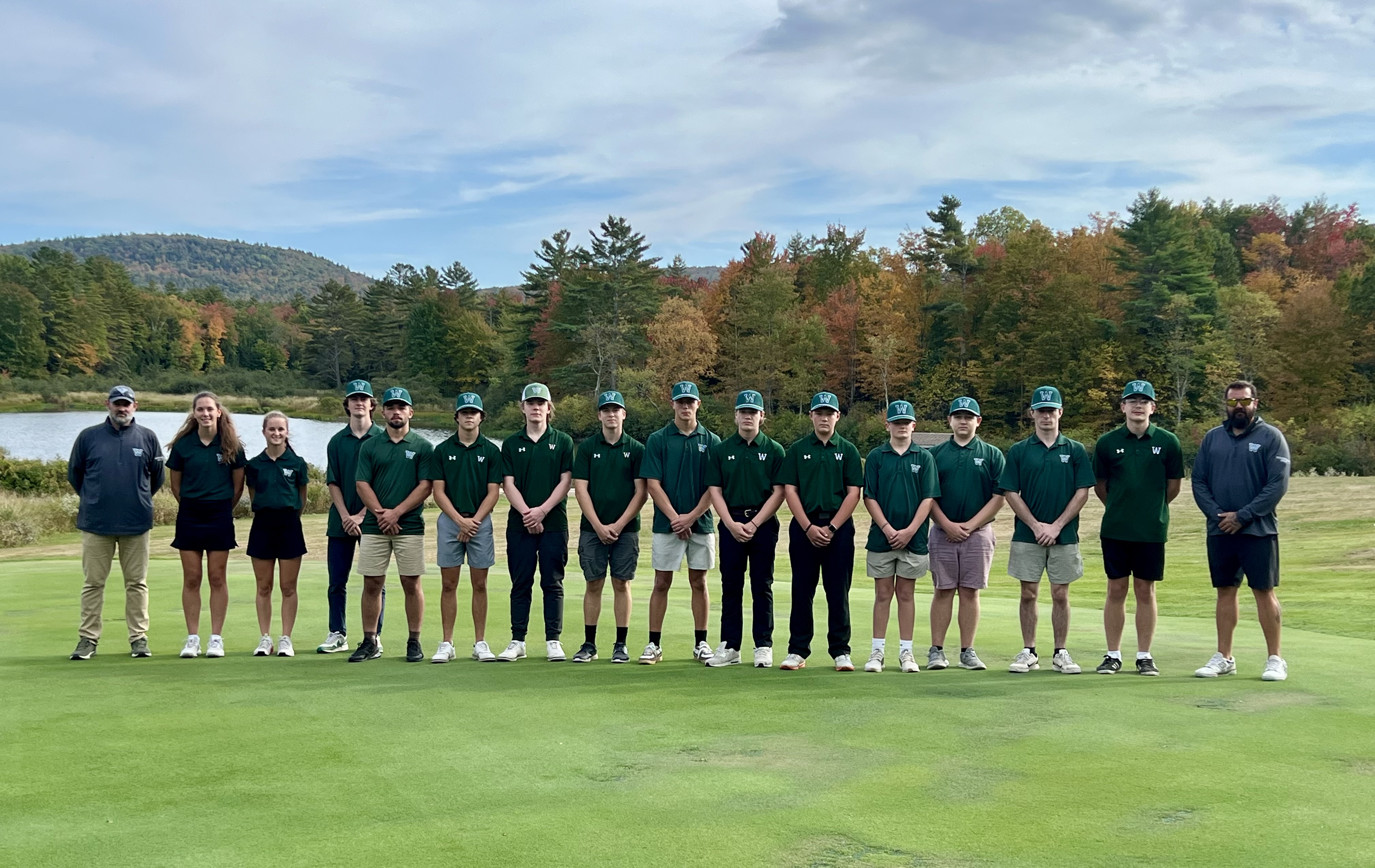 Woodsville High School recognizes the outstanding student-athletes of the 2025 WHS Golf Team