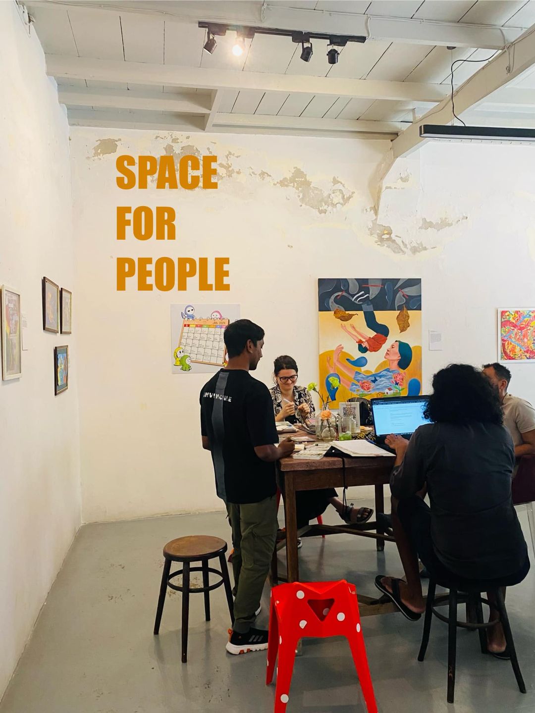 comic meeting วาดรูปร่วมกัน จากงาน Conflicts EXPOs'd