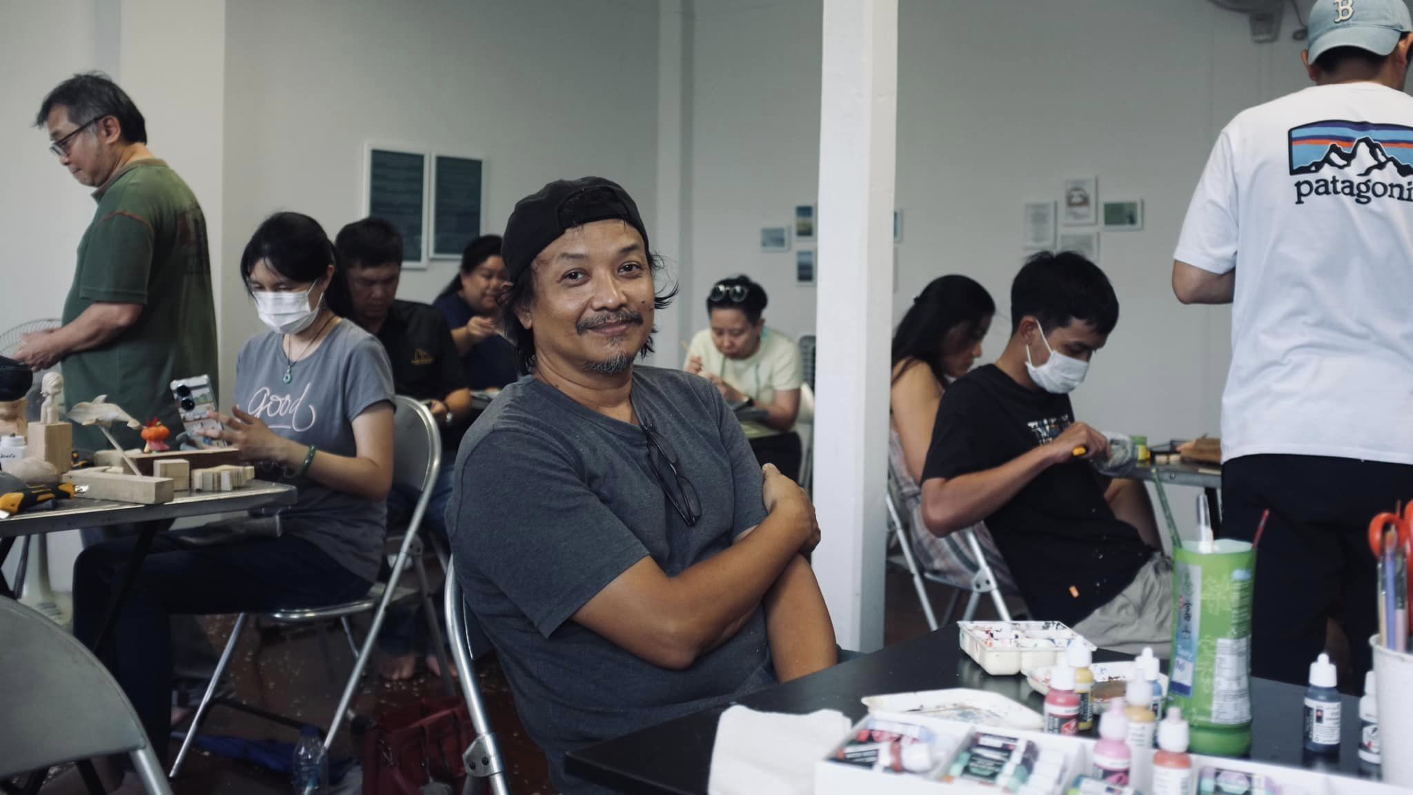 คลาสคนแกะไม้ (Wood Carving Workshop)