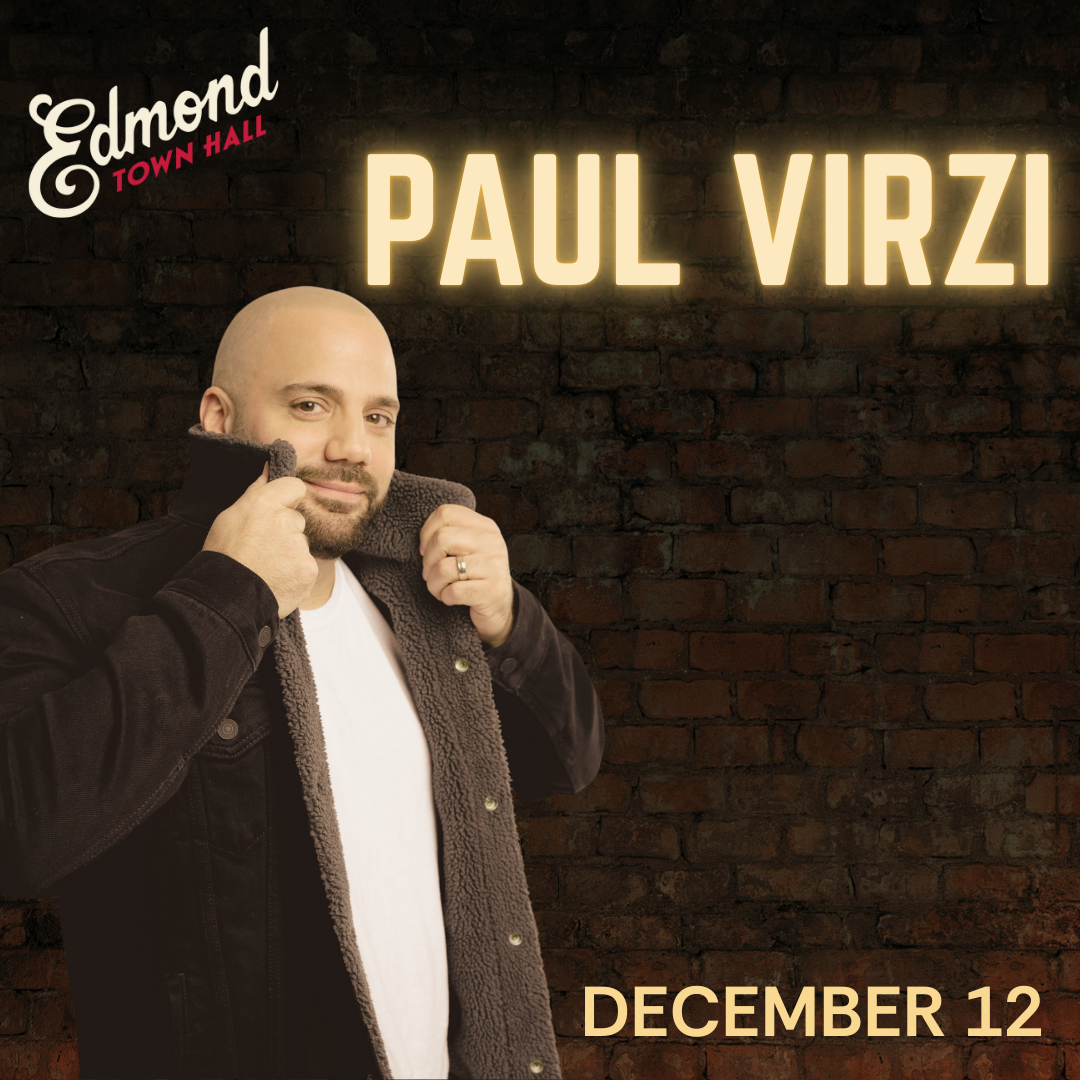 Comedian Paul Virzi coming to Edmond Town Hall on December 12