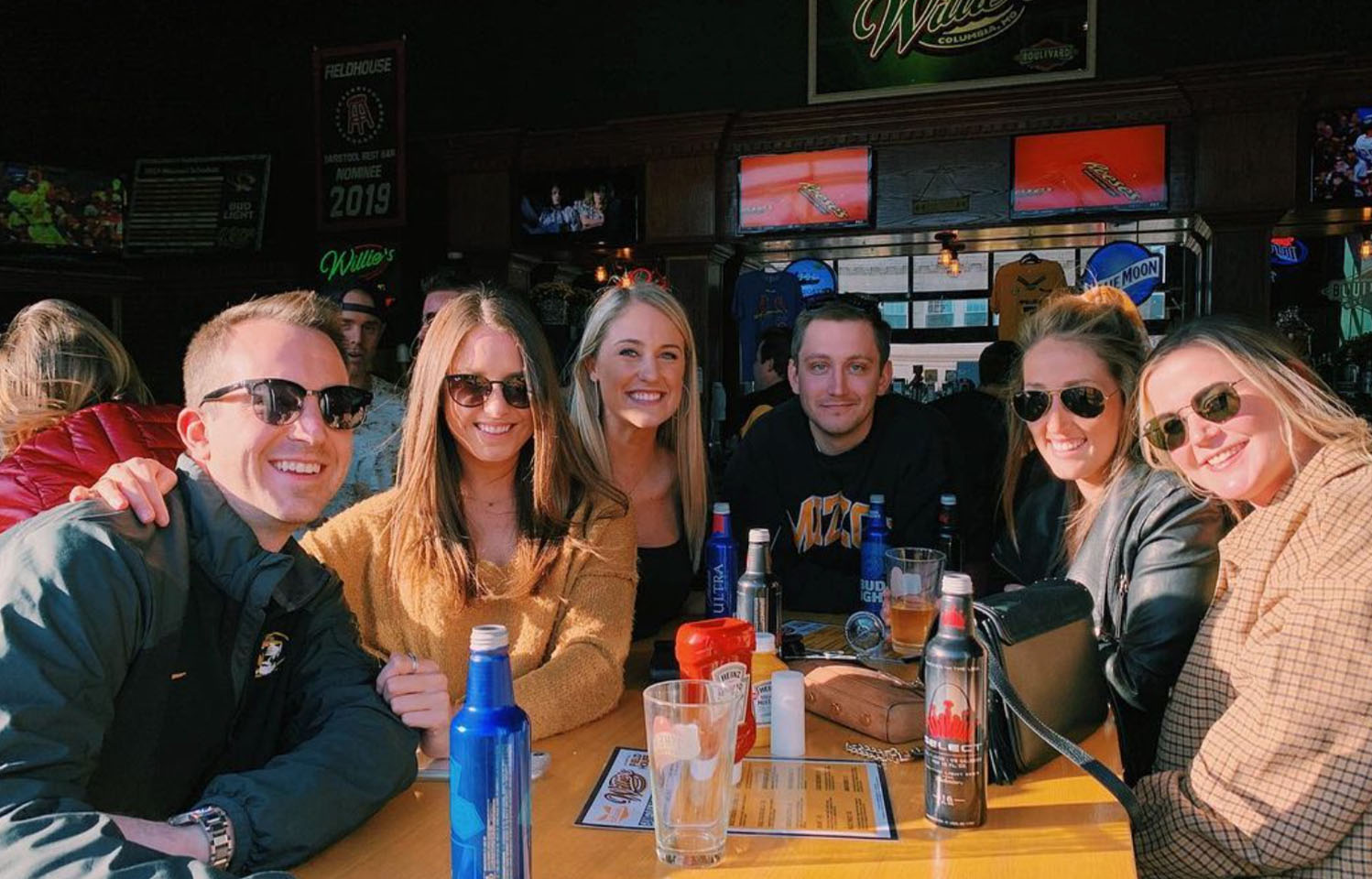 There's never a dull moment with friends at Willie's in Columbia, MO.