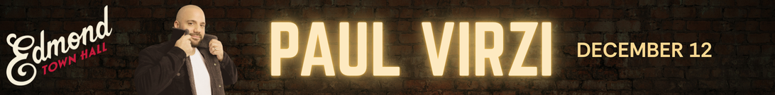 Comedian Paul Virzi coming to Edmond Town Hall on December 12
