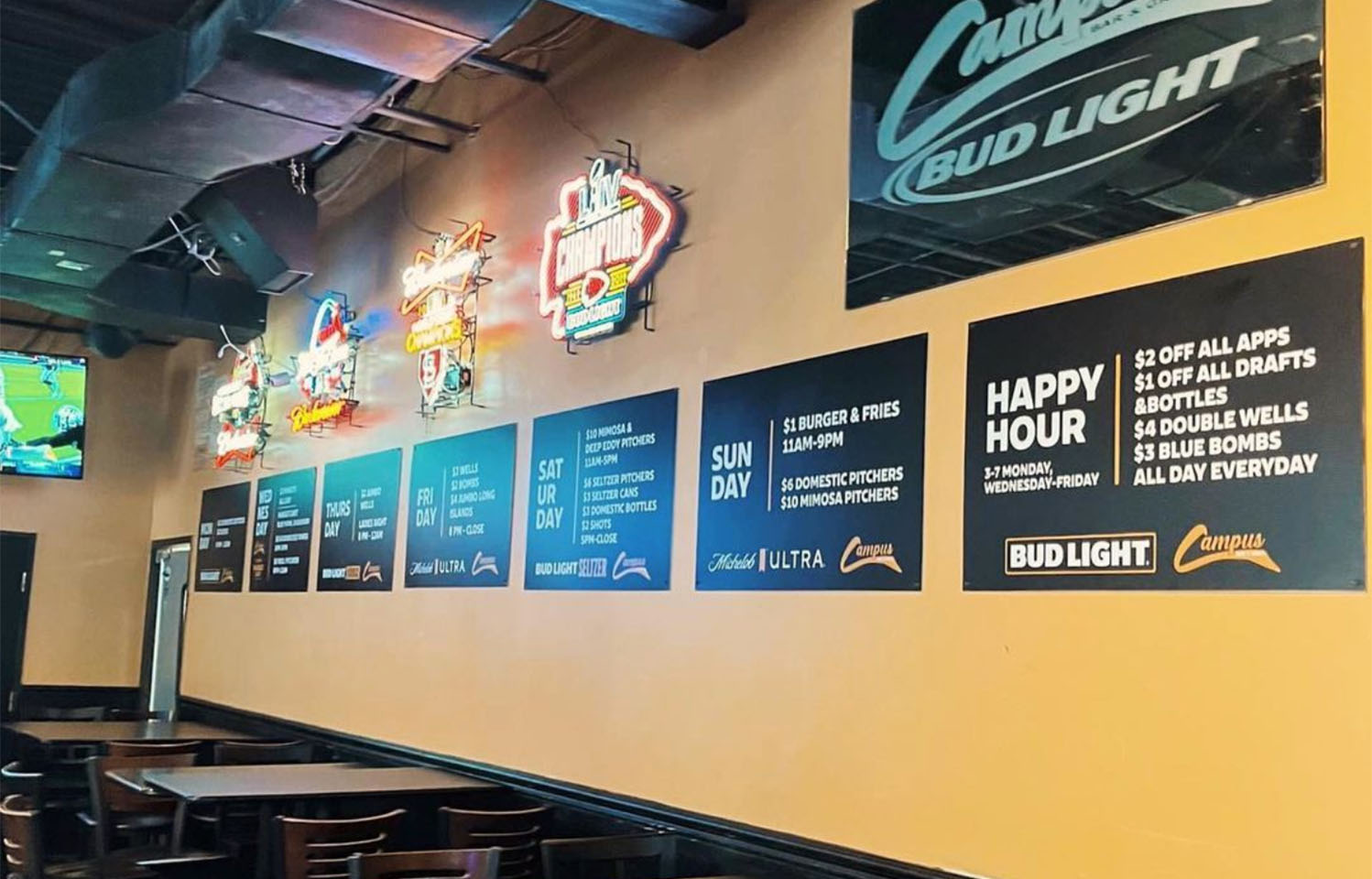 Have your next gathering at Deuce Pub & Pit in Columbia, MO!