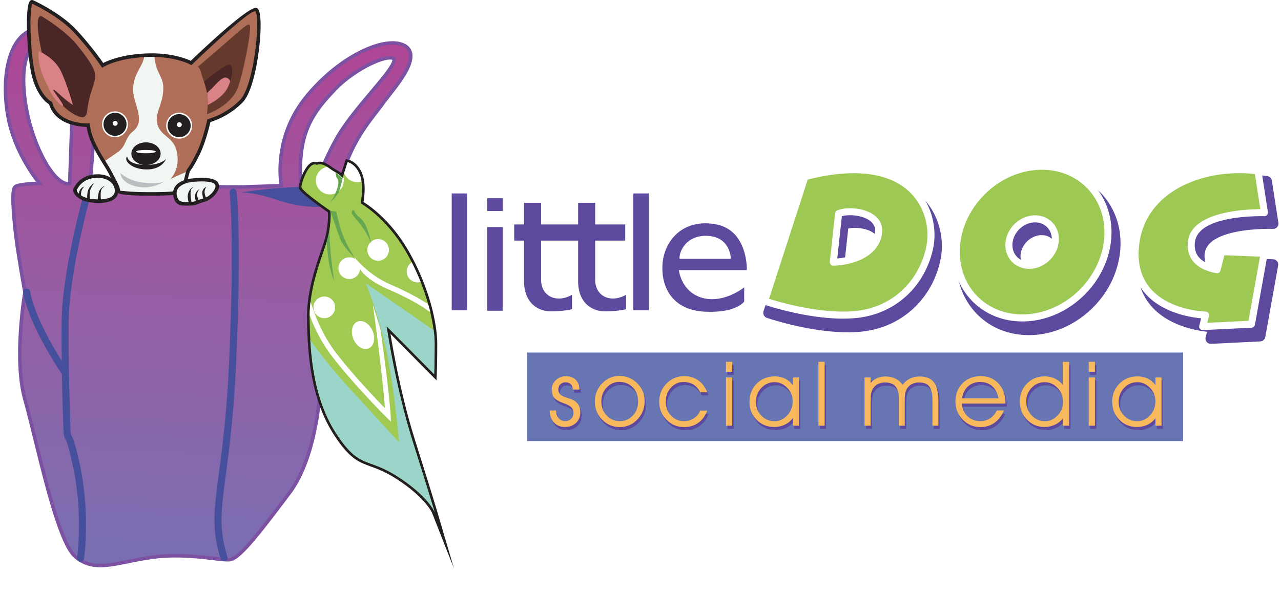 Little Dog Social Media Logo