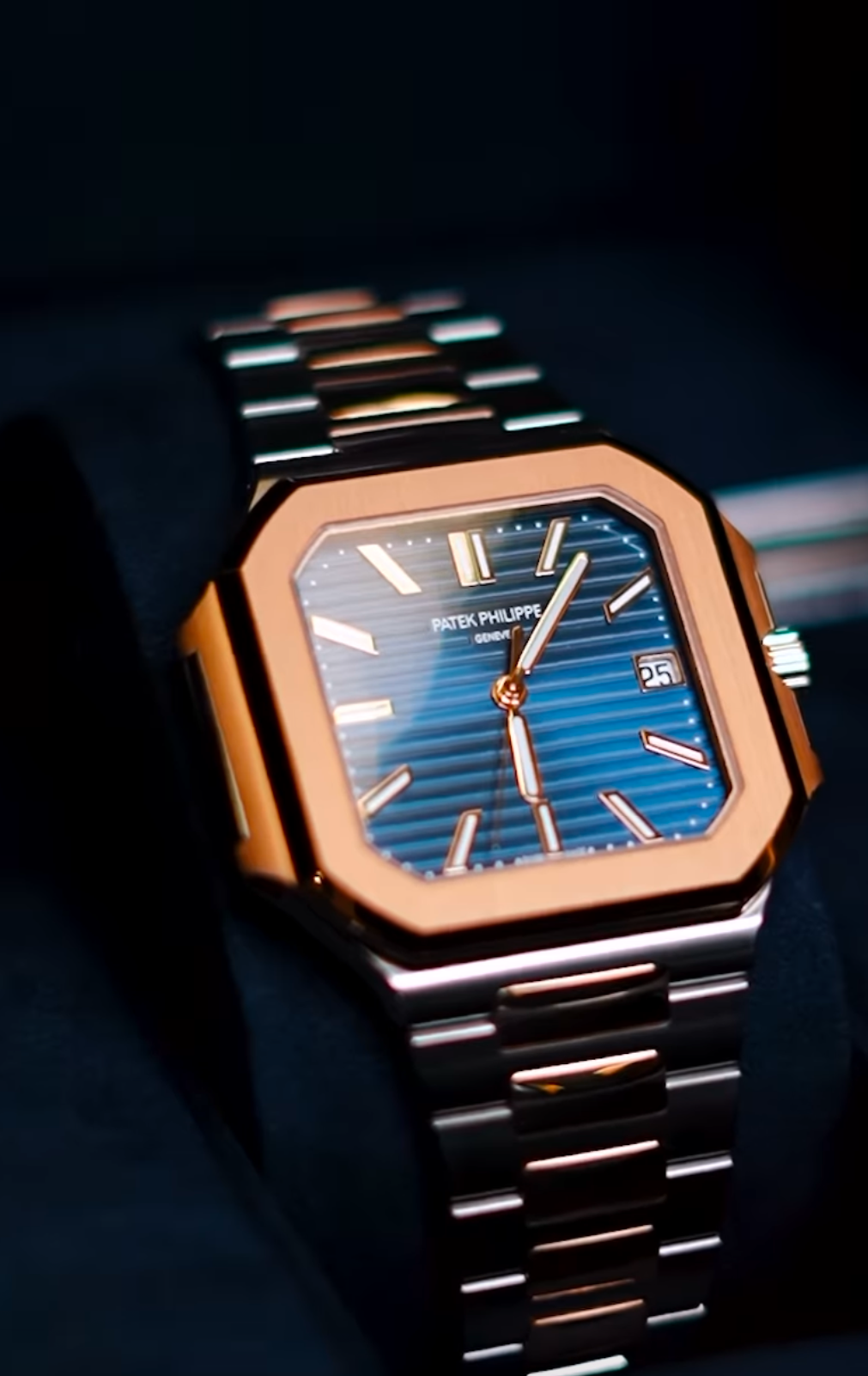 Patek Philippe Cubitus 5821/1AR-001  Stainless Steel and Rose Gold