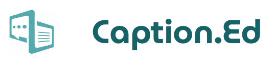Caption.ed logo