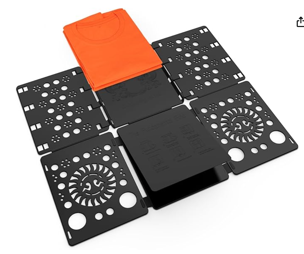 T-shirt folding board logo