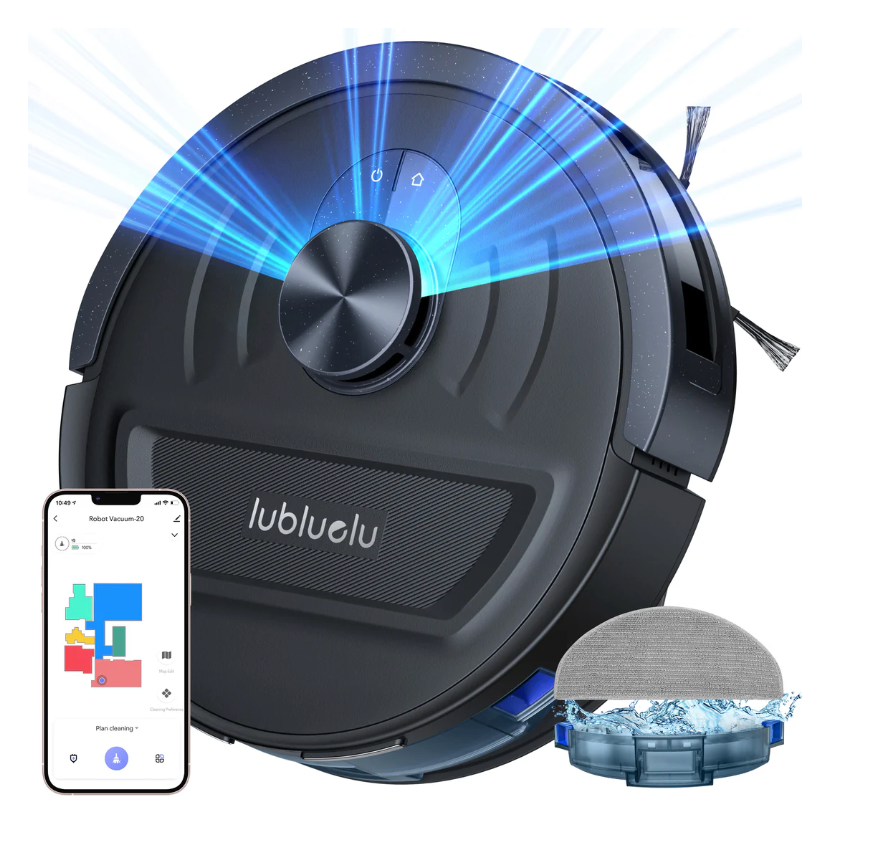 Lubluelu robot vacuum logo