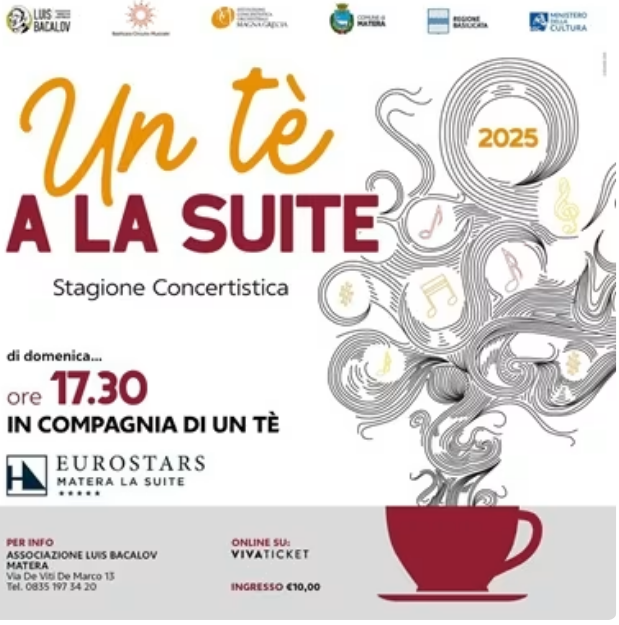 VIAGGIO TRA FLAMENCO JAZZ E LATIN
Un tè a la Suite