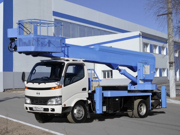 Автовышка АГП 22 метра Aichi SK22A на базе Isuzu