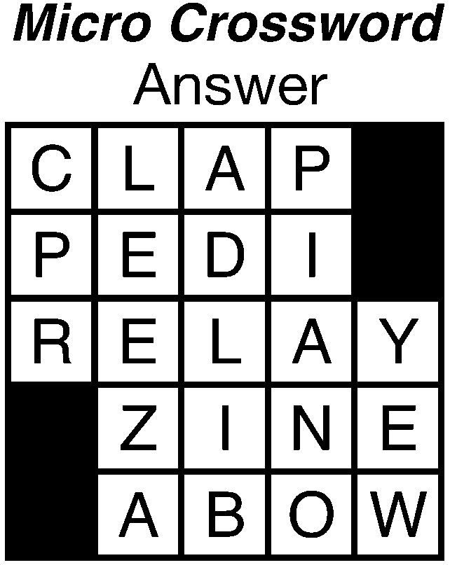 Micro Crossword