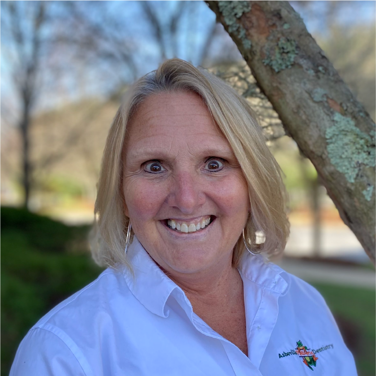KATHY - PRACTICE MANAGER headshot Asheville Pediatric Dentistry (828) 277-6788