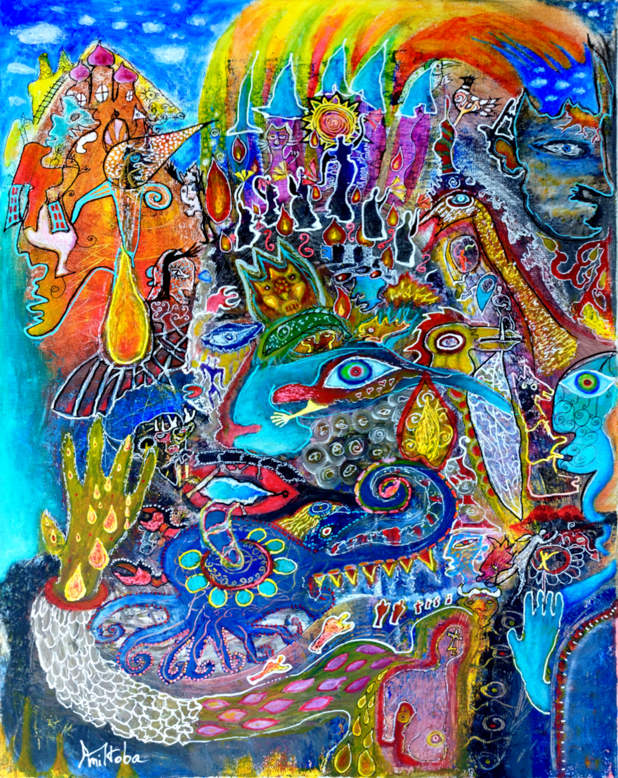 Ange gardien du feu - 800€