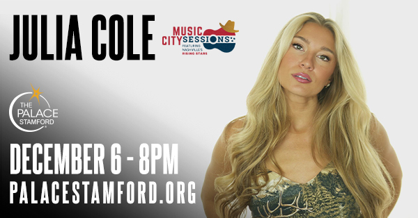 Julia Cole Performs Live at The Palace Theatre Stamford on December 6