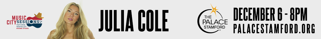Julia Cole Performs Live at The Palace Theatre Stamford on December 6