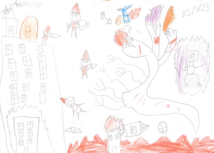 The three headed dragon of doom