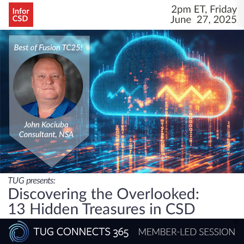 TUG Presents: Discovering the Overlooked — 13 Hidden Treasures in CSD