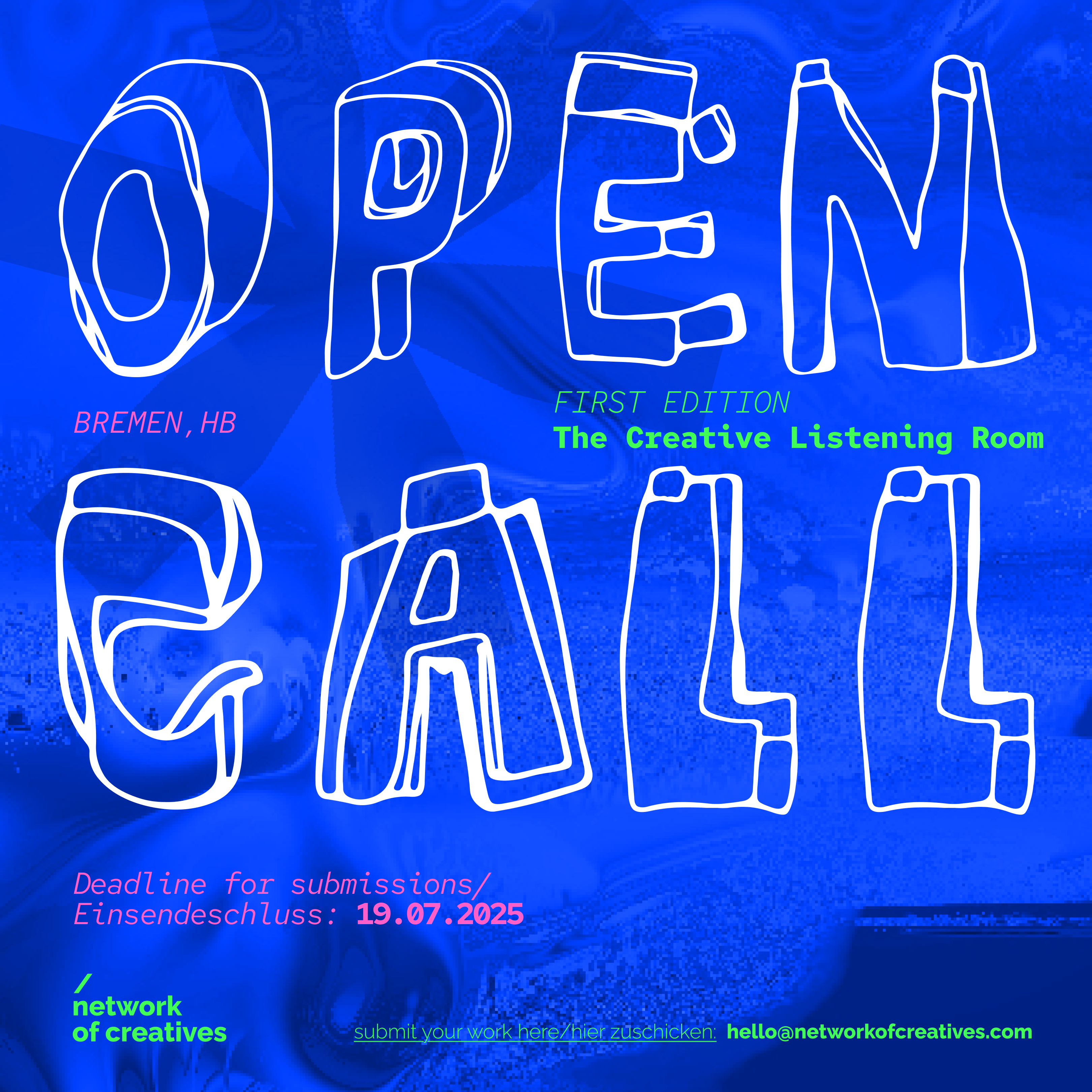 Open call for The Creative Listening Room