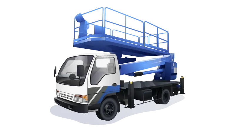 Автовышка Tadano AT 150S 16 м с балконом на базе Hino