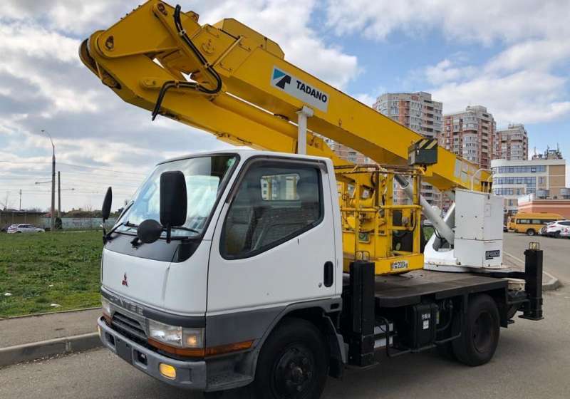 Автовышка АГП 22 метра Aichi SK210 на базе Mitsubishi Canter