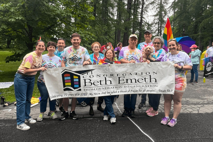 March with Beth Emeth at the Pride Parade!