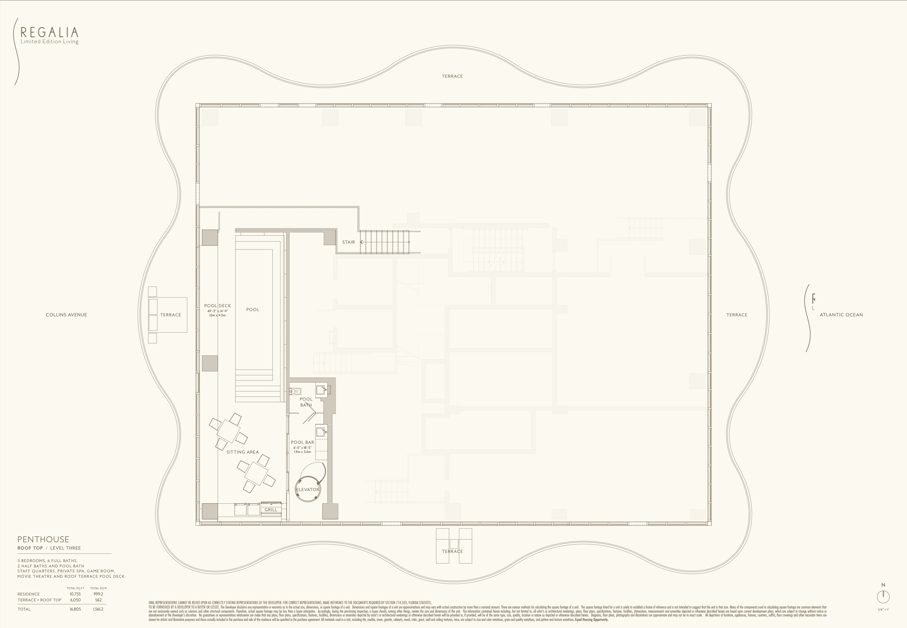 Real estate property located at 19575 Collins Ave #43, Sunny Isles Beach, Miami, FL