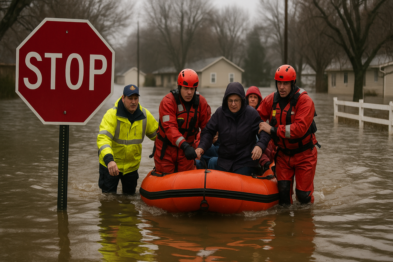 flooding evacuations