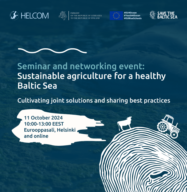 Sustainable agriculture for a healthy Baltic Sea