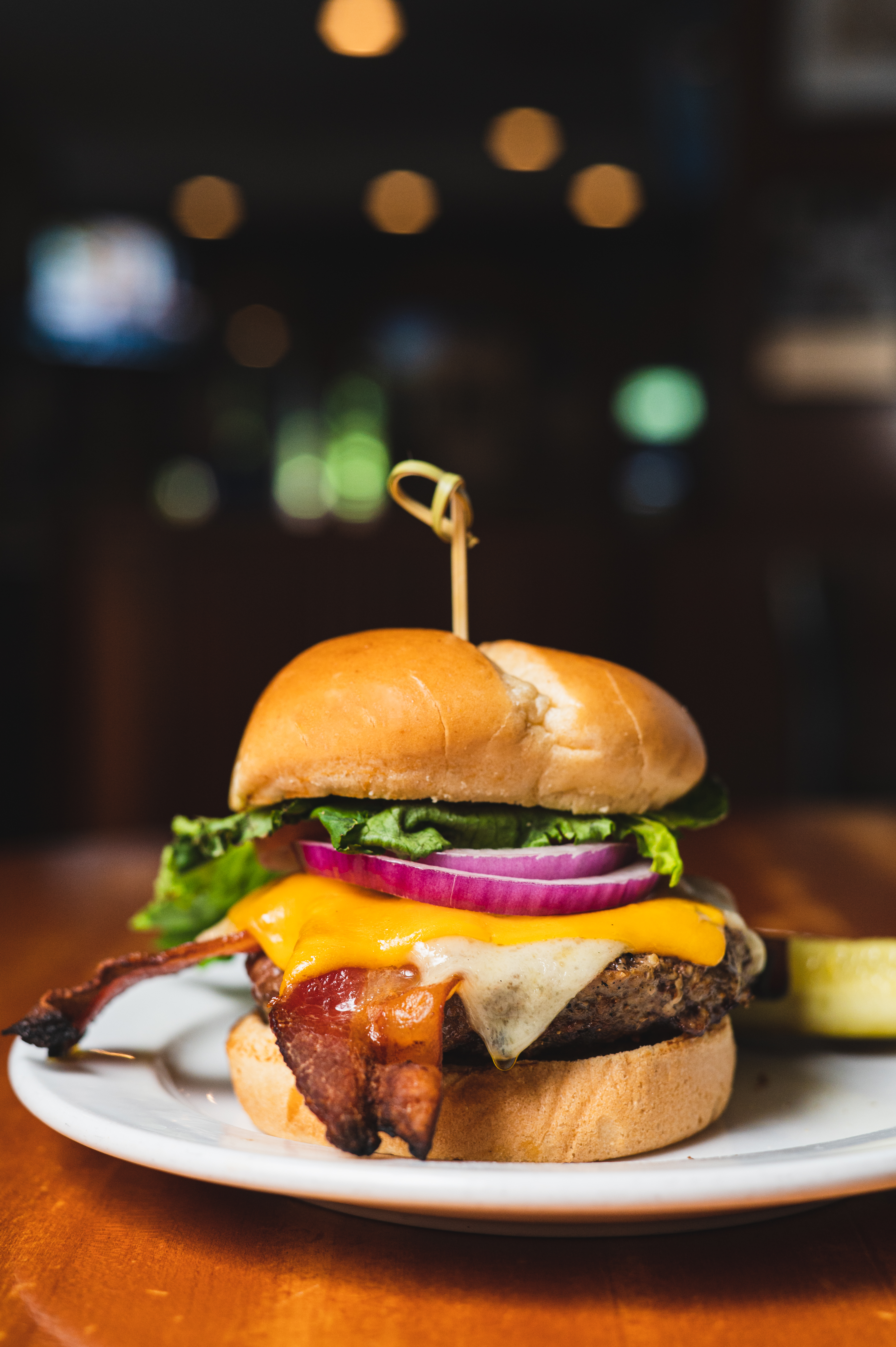 D. Rowe's Restaurant & Bar is the American pub grill to visit! Generous portions, over 20 TVs, crispy wings and savory burgers; kick back and enjoy!