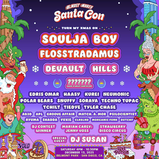 Almost Nakey Presents Santacon