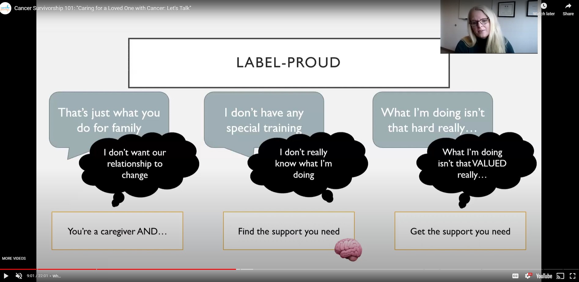 Caring for a Loved One with Cancer: Let's Talk