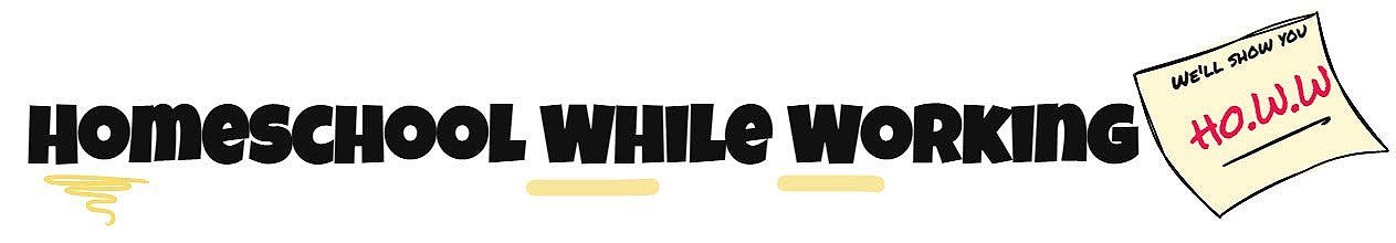 Homeschool While Working Logo
