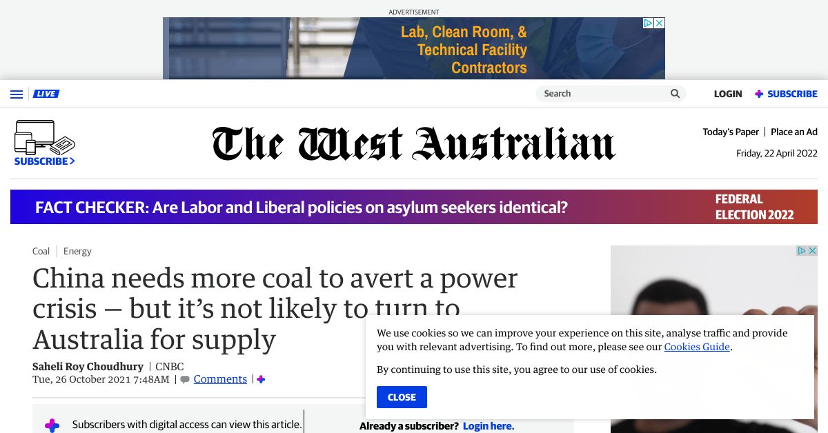 China needs more coal to avert a power crisis  but its not likely to turn to Australia for supply