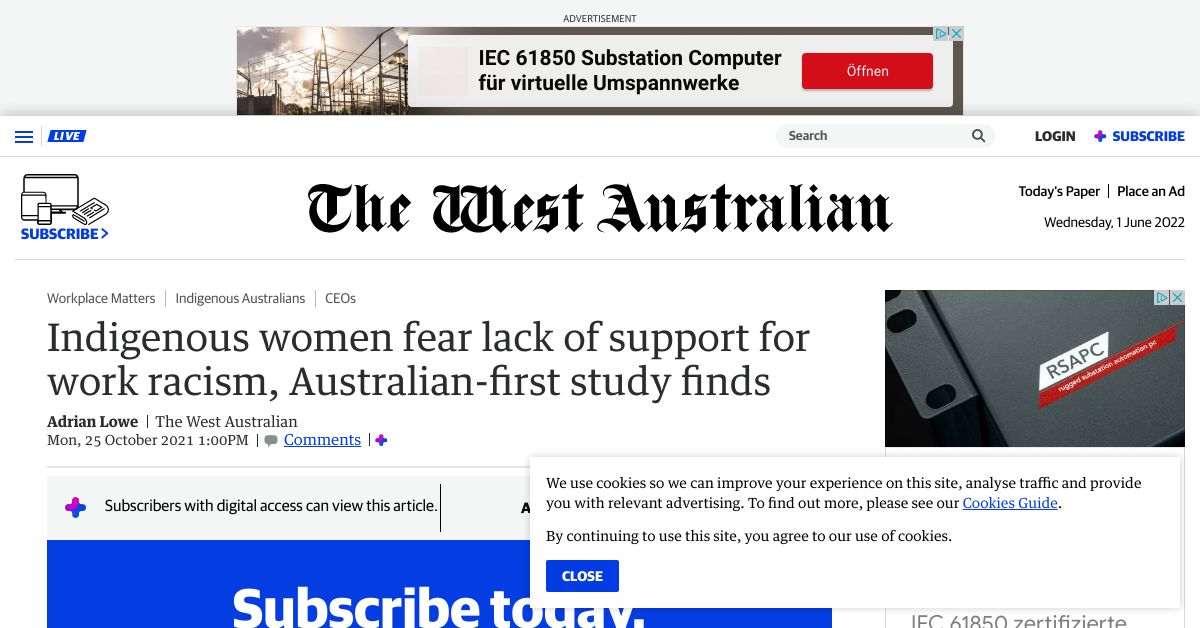 Indigenous women fear lack of support for work racism Australianfirst study finds