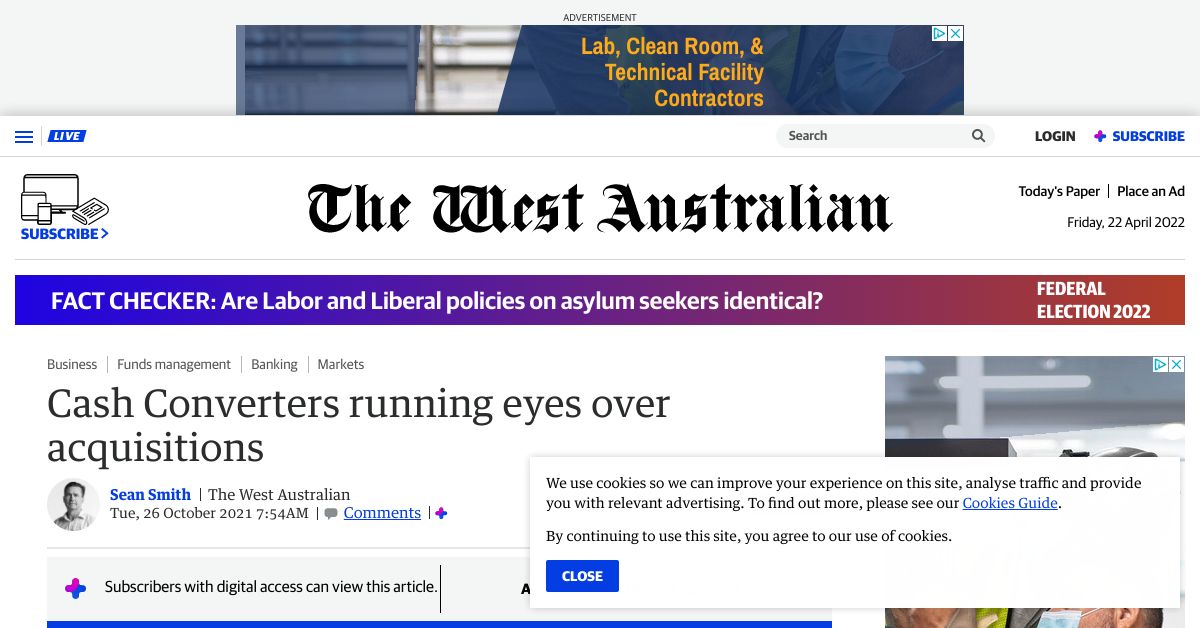 Cash Converters running eyes over acquisitions