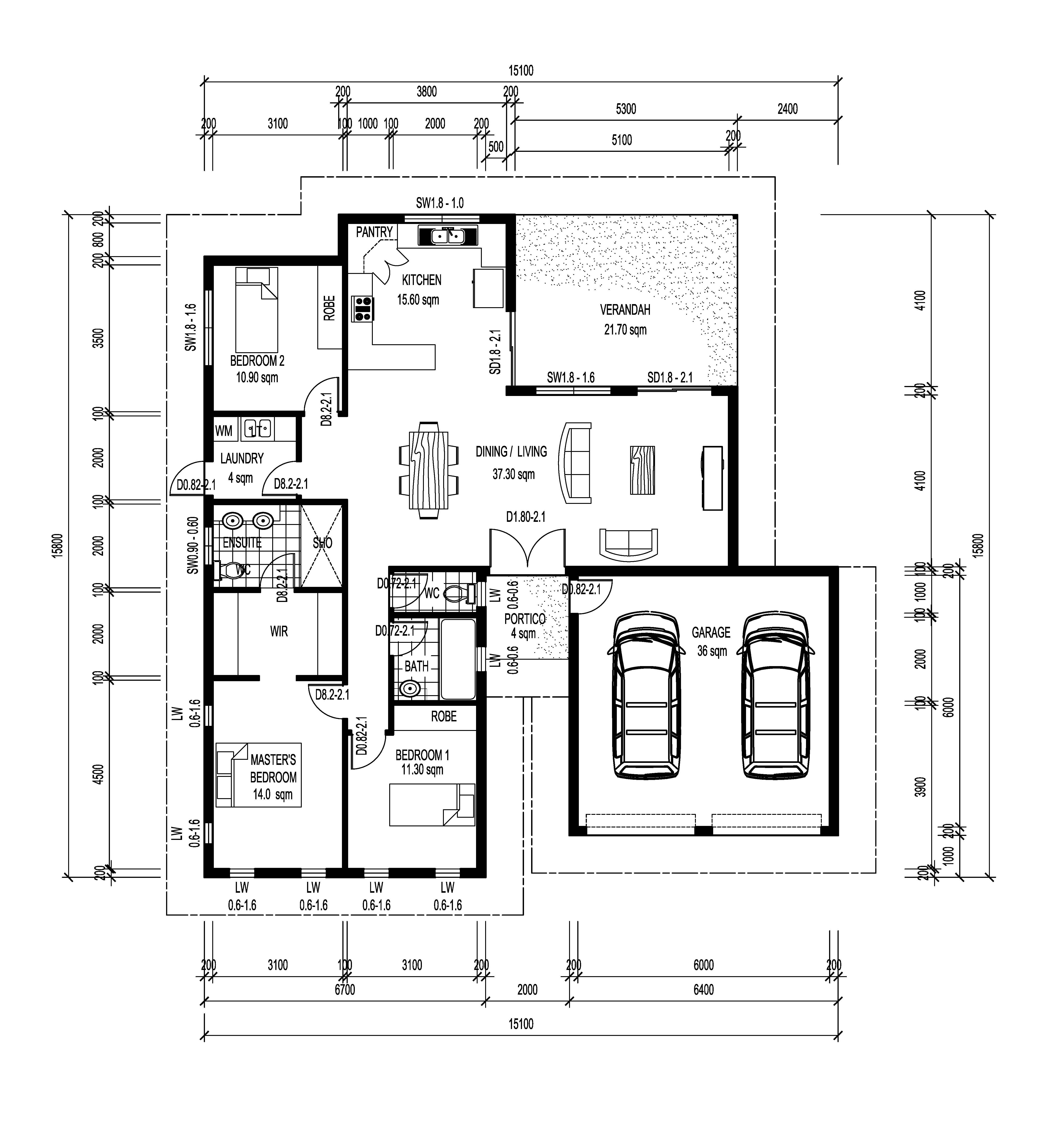Eclipse 1 (Skillion Roof)