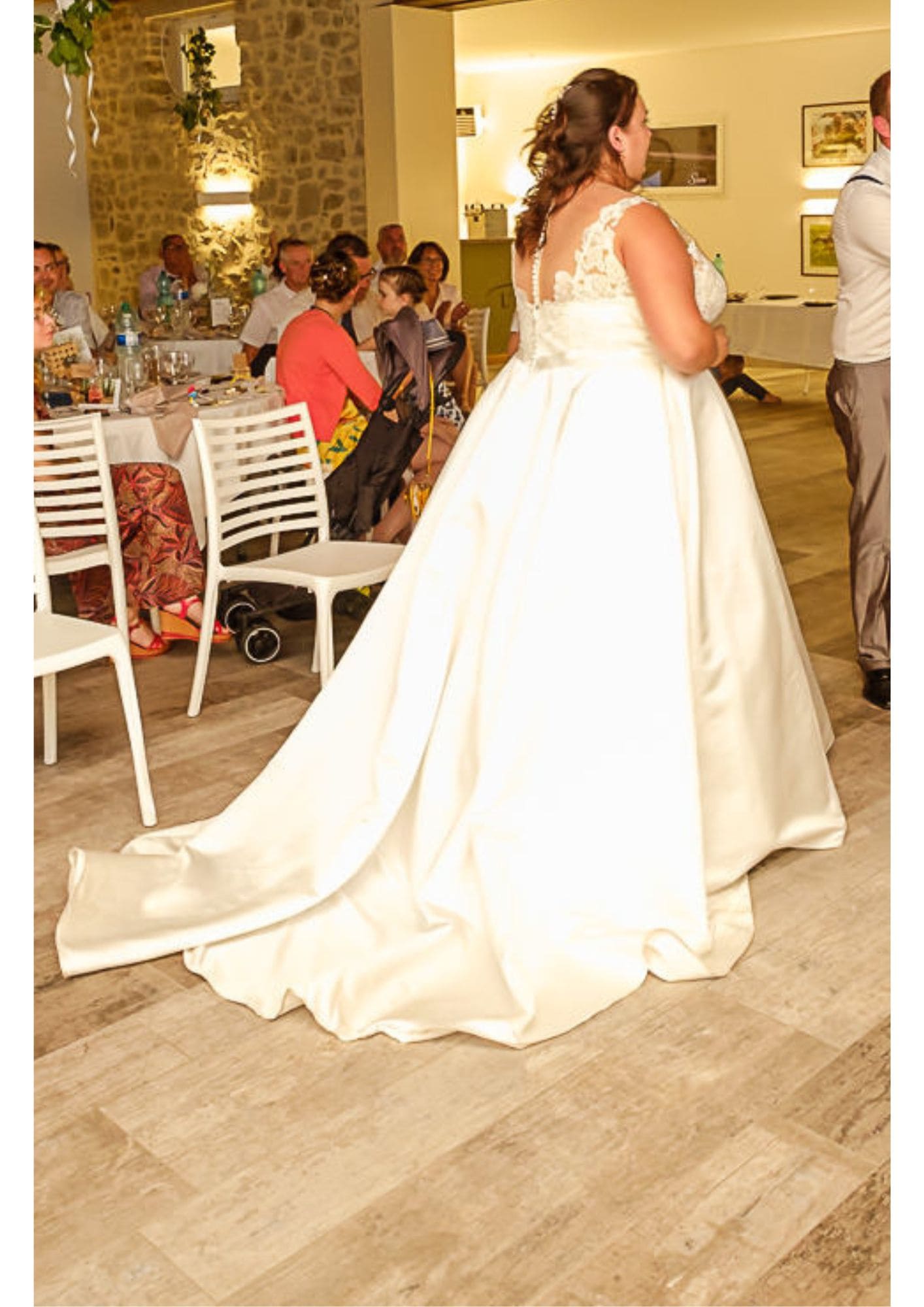 Robe de mariée Eglantine d'occasion pas chère taille 52 - Joyne