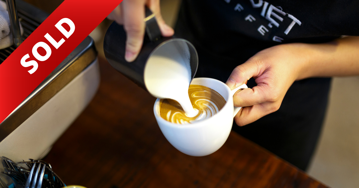 SOLD | Fantastic Cafe Opportunity Strong Sales Great Position Business For Sale Fully Under Management