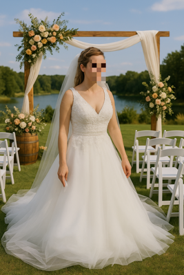 Matrimonia Maggy-36, 34 – robe de mariée d'occasion sur Joyne