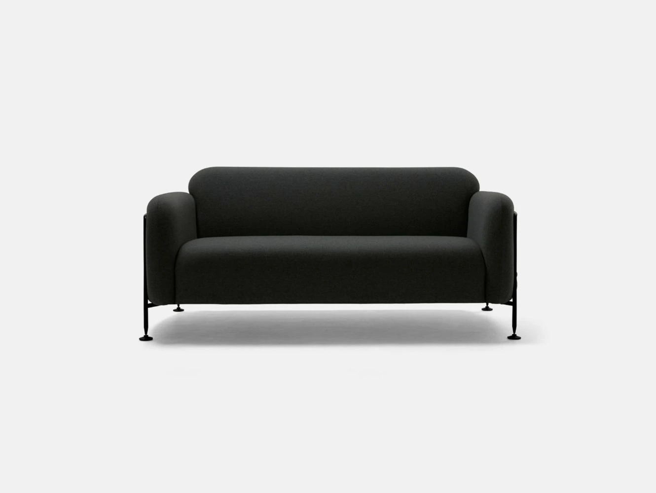 Black Sofa Set - Wood Craft