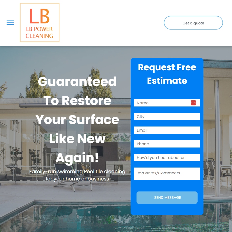 Nettoyage de Piscine