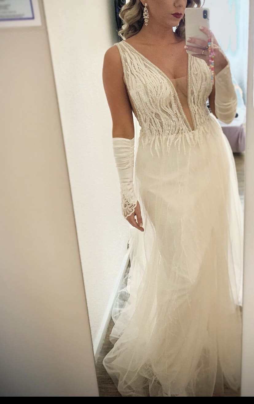 Robe de mariée Feya d'occasion pas chère taille 38/40 - Joyne