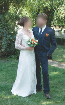 Robe de mariée Rembo Styling d'occasion pas chère taille 40 - Joyne